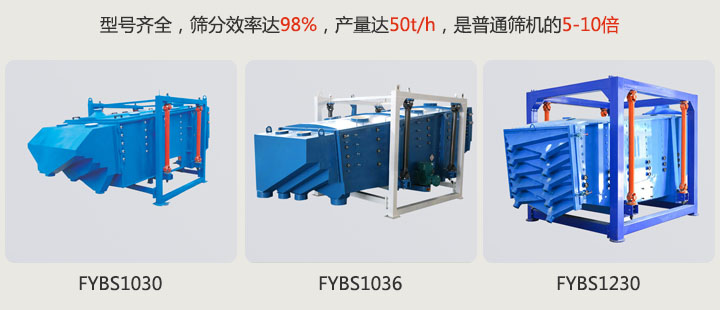 方形搖擺篩可以按需定制